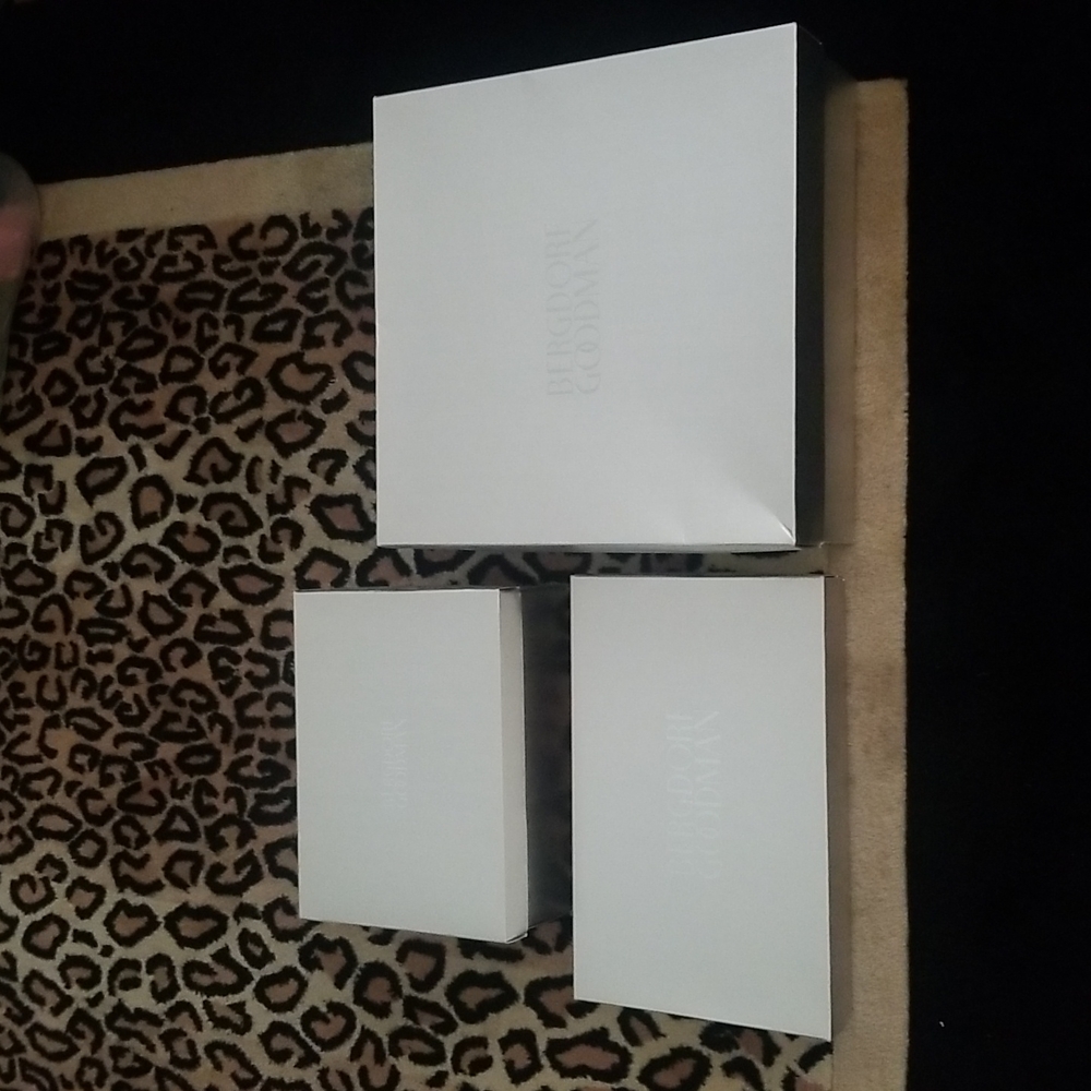 Bergdorf Goodman siver gifr boxs